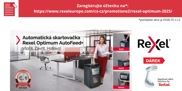 Skartovací stroj Rexel Auto+ Optimum 300M