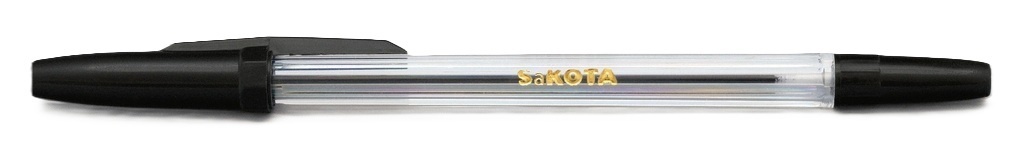 Kuličkové pero jednorázové - černá