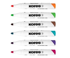 Popisovač Kores K-Marker Flipchart - sada 6 ks / kulatý hrot