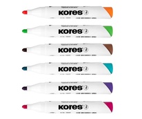 Popisovač Kores K-Marker Flipchart - sada 6 ks / kulatý hrot