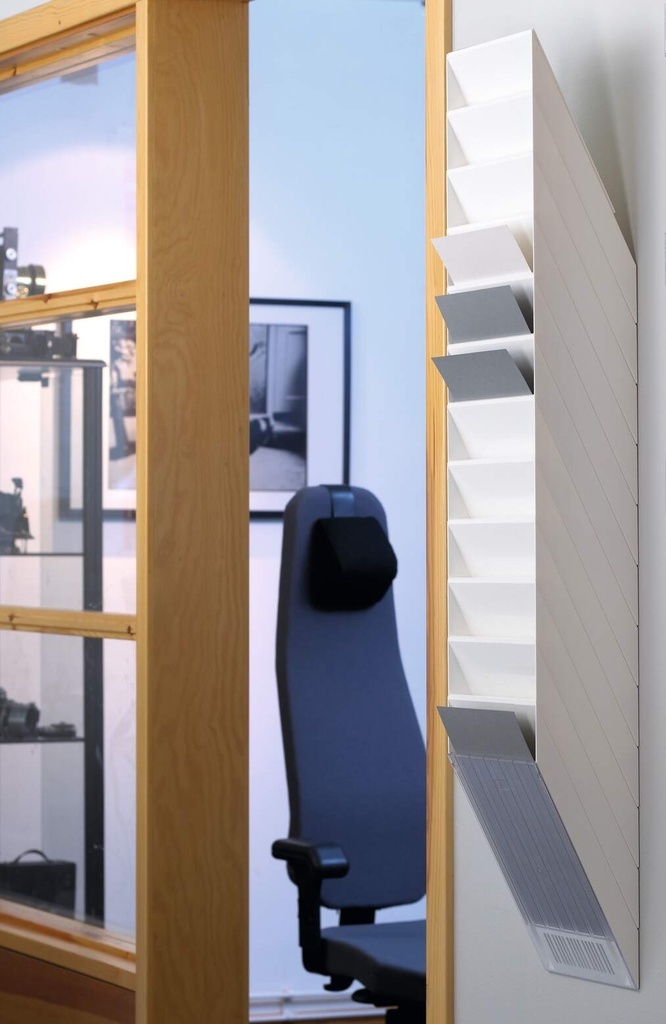 Držáky na prospekty Flexiboxx - 12 / A4 / bílý / na výšku