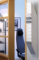 Držáky na prospekty Flexiboxx - 12 / A4 / bílý / na výšku