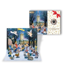 Adventní bylinný kalendář LEROS s betlémem - 24 ks