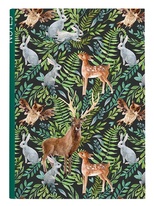 Kniha záznamní A5 - linka / 100 l / les