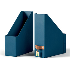 Stojan na spisy Leitz Puro - modrá / 2 ks