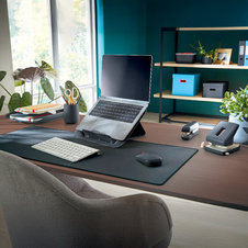 Pracovní podložka Leitz XL - šedá / 100 x 40 cm