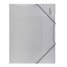 Spisové desky A4 s gumou Opaline - čirá