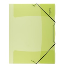 Spisové desky A4 s gumou Opaline - zelená