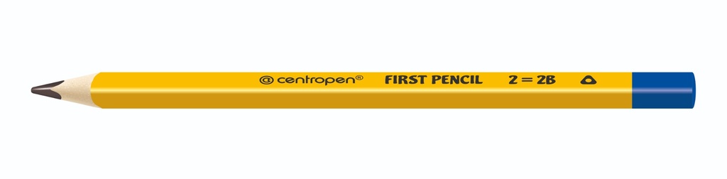 Tužka Centropen 9512 trojhranná Jumbo First pencil - HB / barevný mix