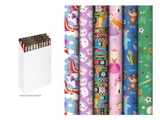 Dárkový balicí papír - 200 x 70 / dětský mix