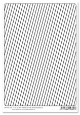 Podložka do sešitů A5 papírová - šikmý sklon písma