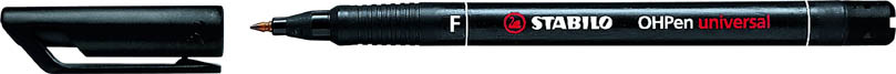 Popisovač STABILO® OHPen universal - černá / F