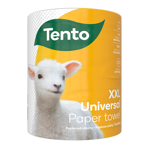 Utěrky papírové Tento Universal XXL - 2 vrstvé / 2 ks