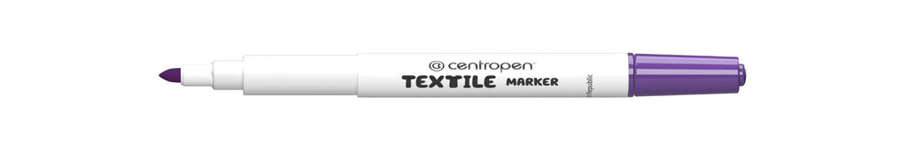 Značkovač Centropen 2739 na textil - fialová