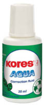 Opravný lak Kores Aqua - 20 ml – štěteček