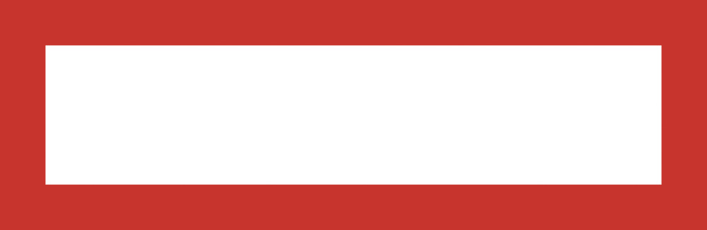 Magnetický informační rámeček LEAN A5/A4 - 230 x 75 mm / červená / 10 ks