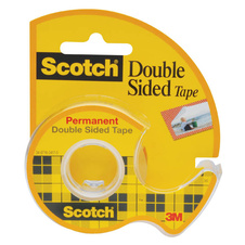 Lepicí páska oboustranná Scotch s odvíječem - 12 mm x 6,3 m
