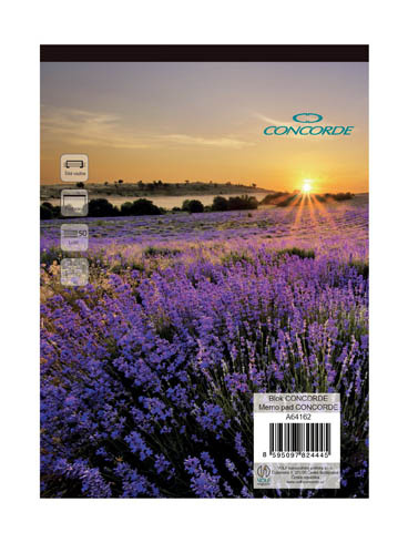 Blok Concorde bezdřevý - A4 / linka