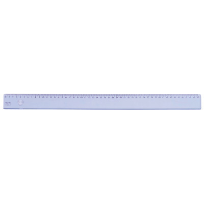 Pravítko 50 cm - transparentní 