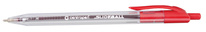 Kuličkové pero Centropen Slide ball Clicker 2225 - červená