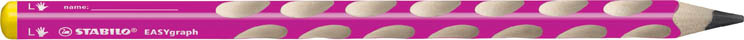 Tužka STABILO EASYgraph - HB / pro leváky / růžová
