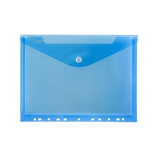 Spisové desky s drukem závěsné - A4 / modrá