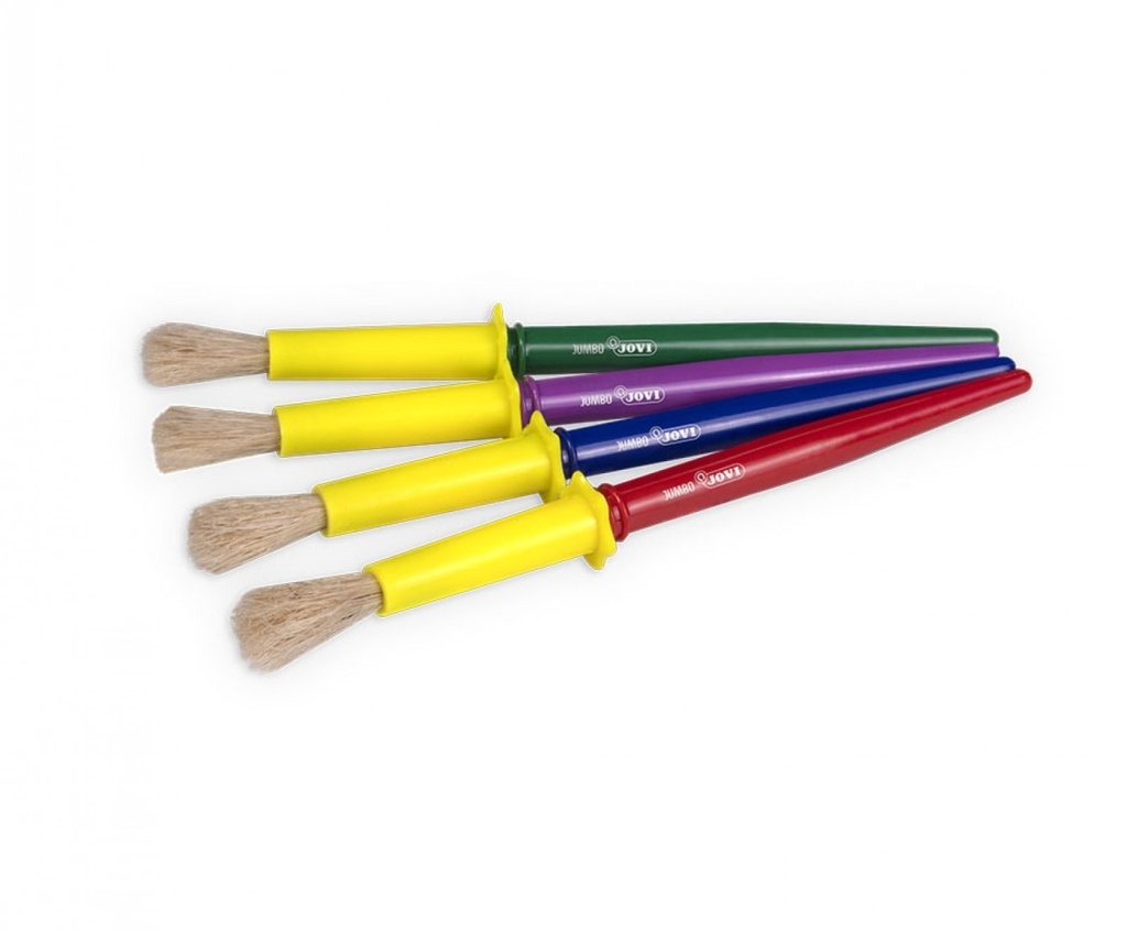 Štetec dětský JOVI tenký - mix barev