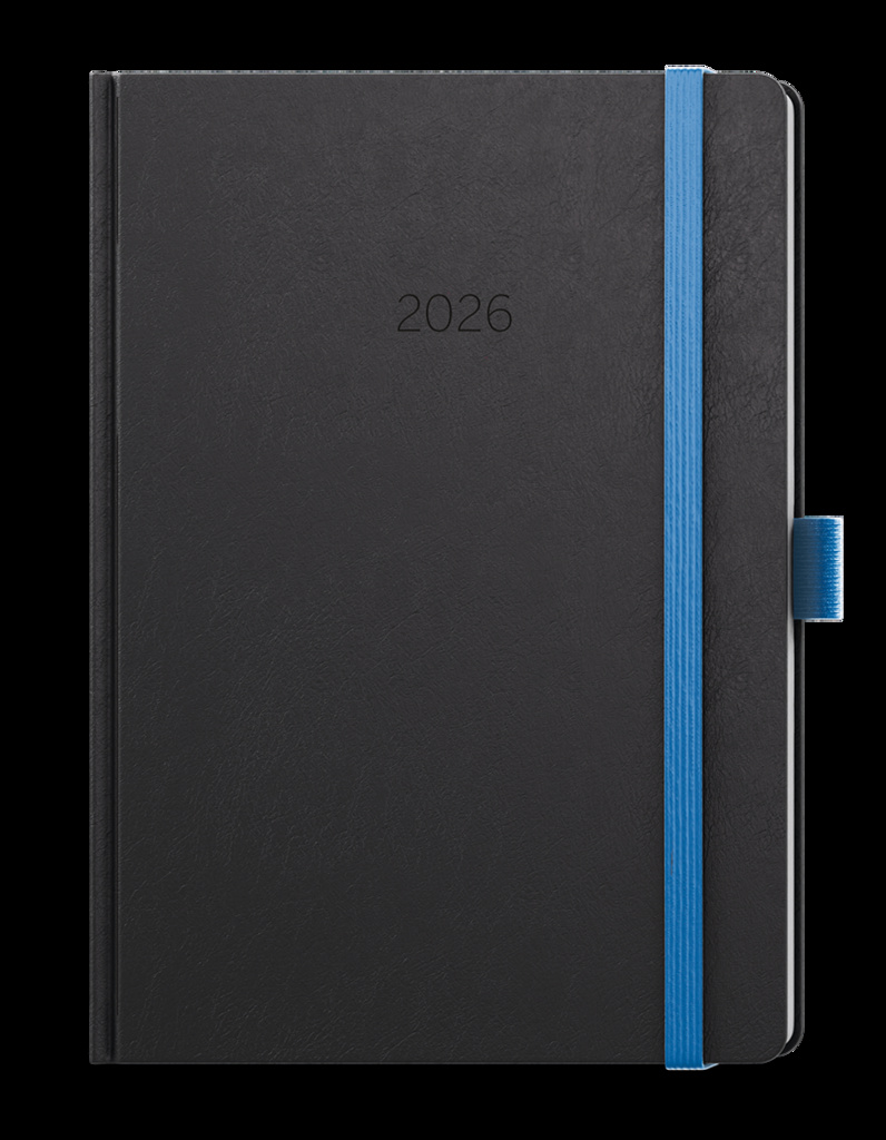 Diář NORA - A5 / týdenní / modrá