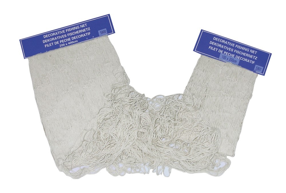 Rybářská síť natural - 100 x 200 cm