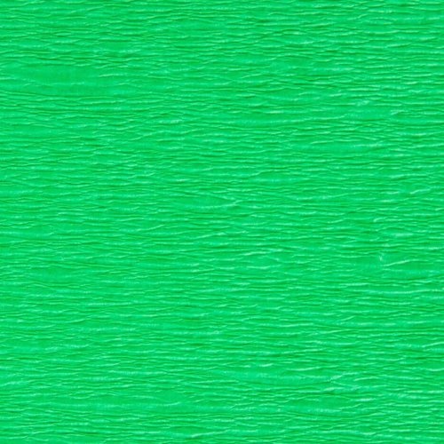 Krepový papír - role / 50 x 200 cm / zelená