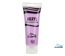 Akrylová barva LUMA - PASTEL / 75 ml / fialová