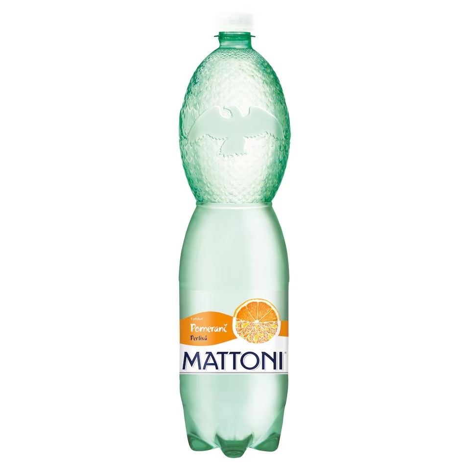 Minerální voda Mattoni pomeranč / 1,5 l