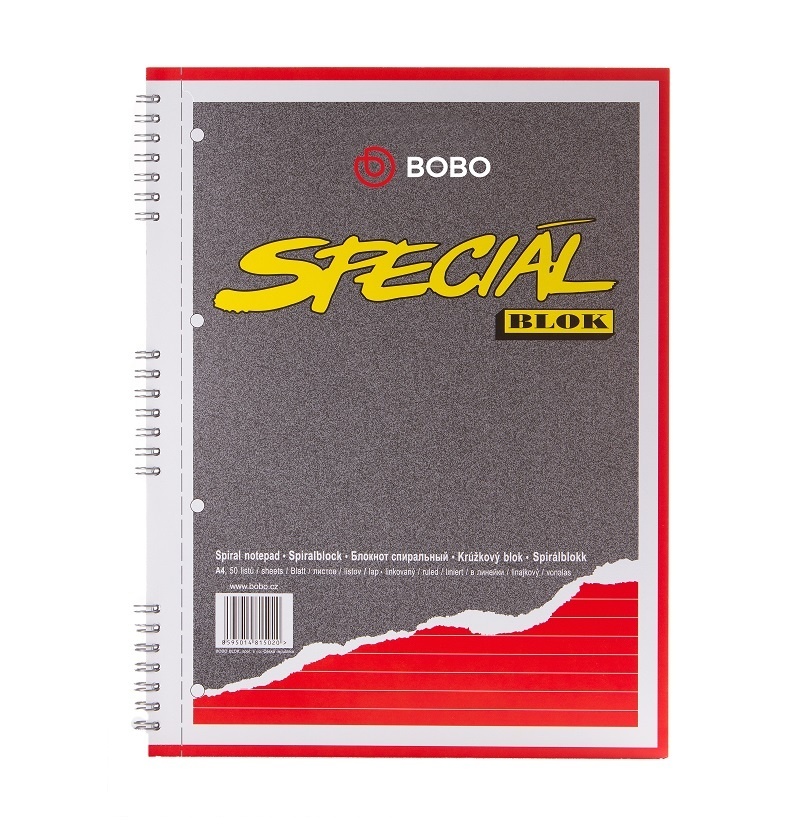 Blok BOBO speciál - A4 / linka