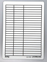 Podložka do sešitů A5 PVC - linka / čtvereček