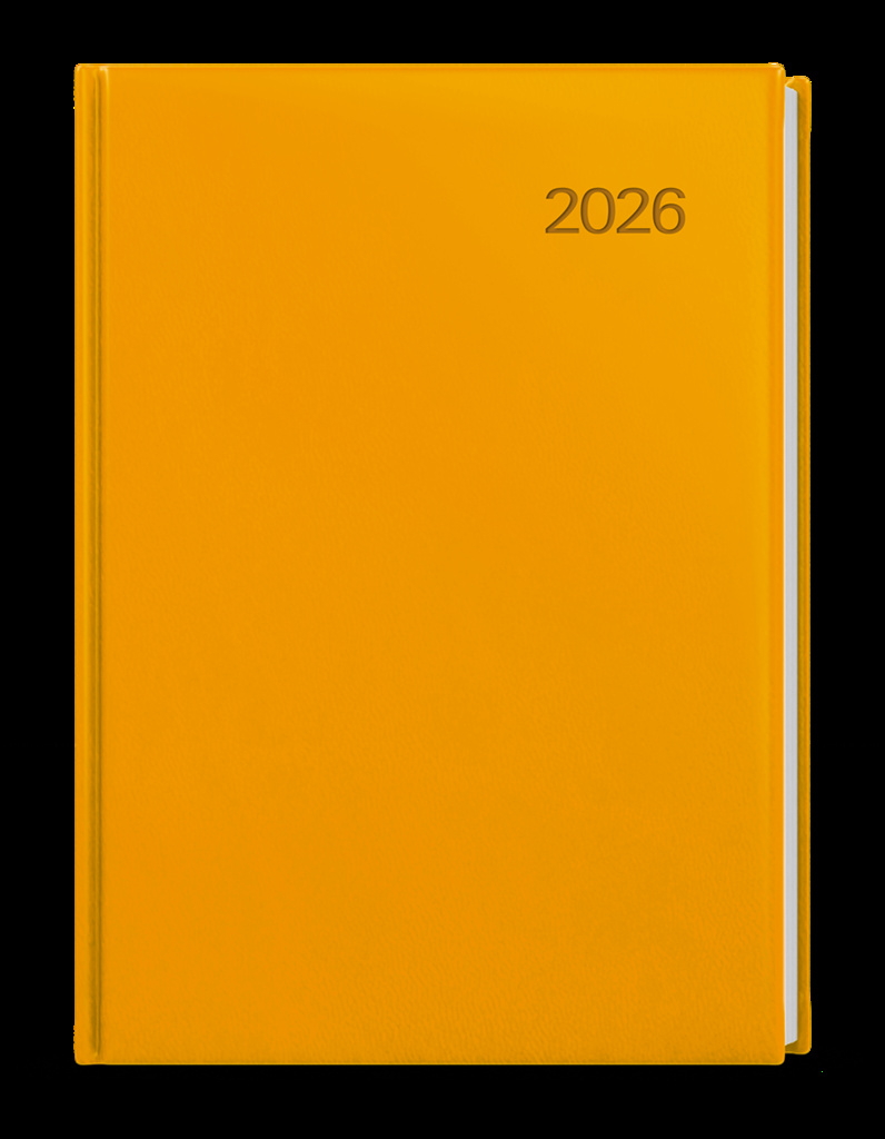 Diář VIVELLA - A5 / týdenní / okrová