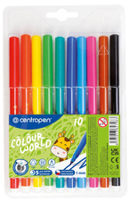 Popisovače Centropen 7550/10 - sada 10 ks