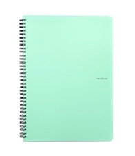 Blok kroužkový PASTELINi - A5 / linka / zelená
