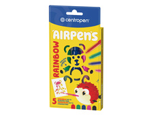 Foukací fixy Centropen AirPens 1500/5 - Bright Colours / sada 5 ks