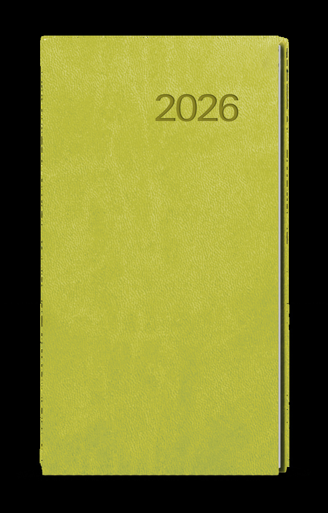 Diář VIVELLA - týdenní kapesní / zelená