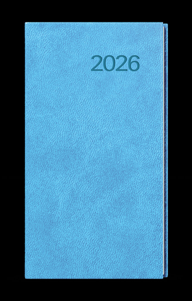 Diář VIVELLA - týdenní kapesní / světle modrá