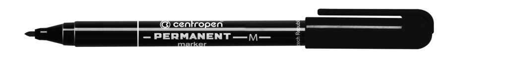 Popisovač Centropen Permanent 2846 / černá