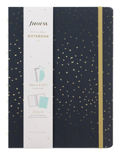 Blok Filofax Notebook Confetti charcoal - A5/56l