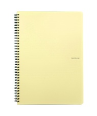 Blok kroužkový PASTELINi - A4 / linka / žlutá
