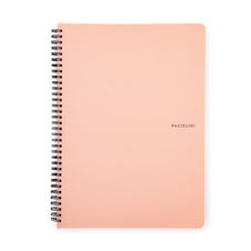 Blok kroužkový PASTELINi - A4 / linka / oranžová