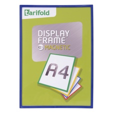 Kapsy magnetické Display Frame - A4 / modrá