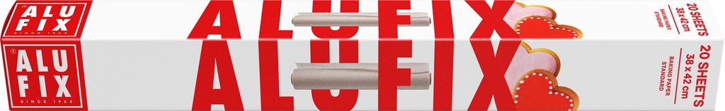 Papír na pečení Alufix - archy 38 x 42 cm / 20 ks