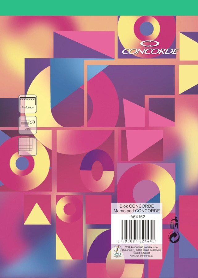 Blok A4 - čtvereček / 50l