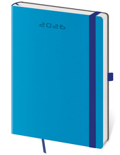 Diář FLEXIES - A5 / denní / modrá