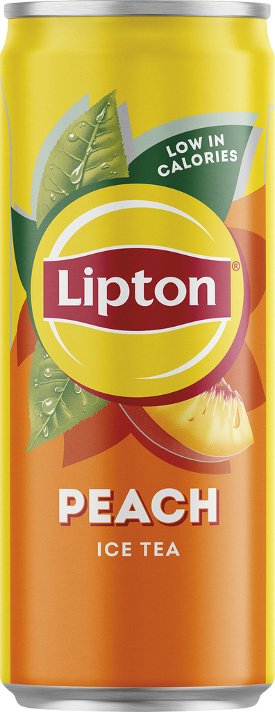 Ledový čaj Lipton Ice Tea Peach 0,33 l / plech