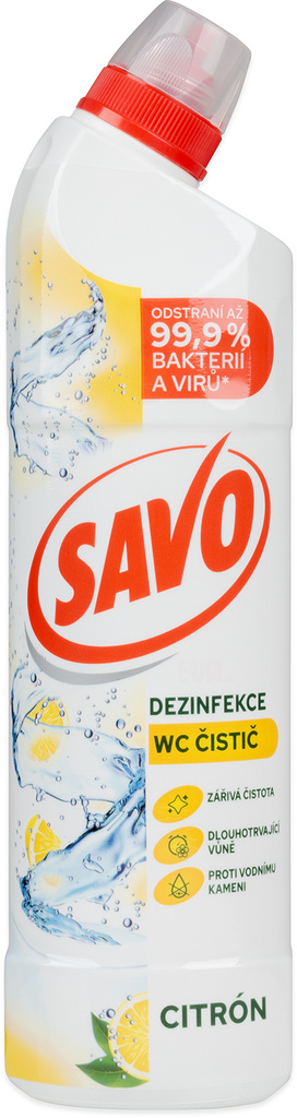 WC gel SAVO Citron / 700 ml
